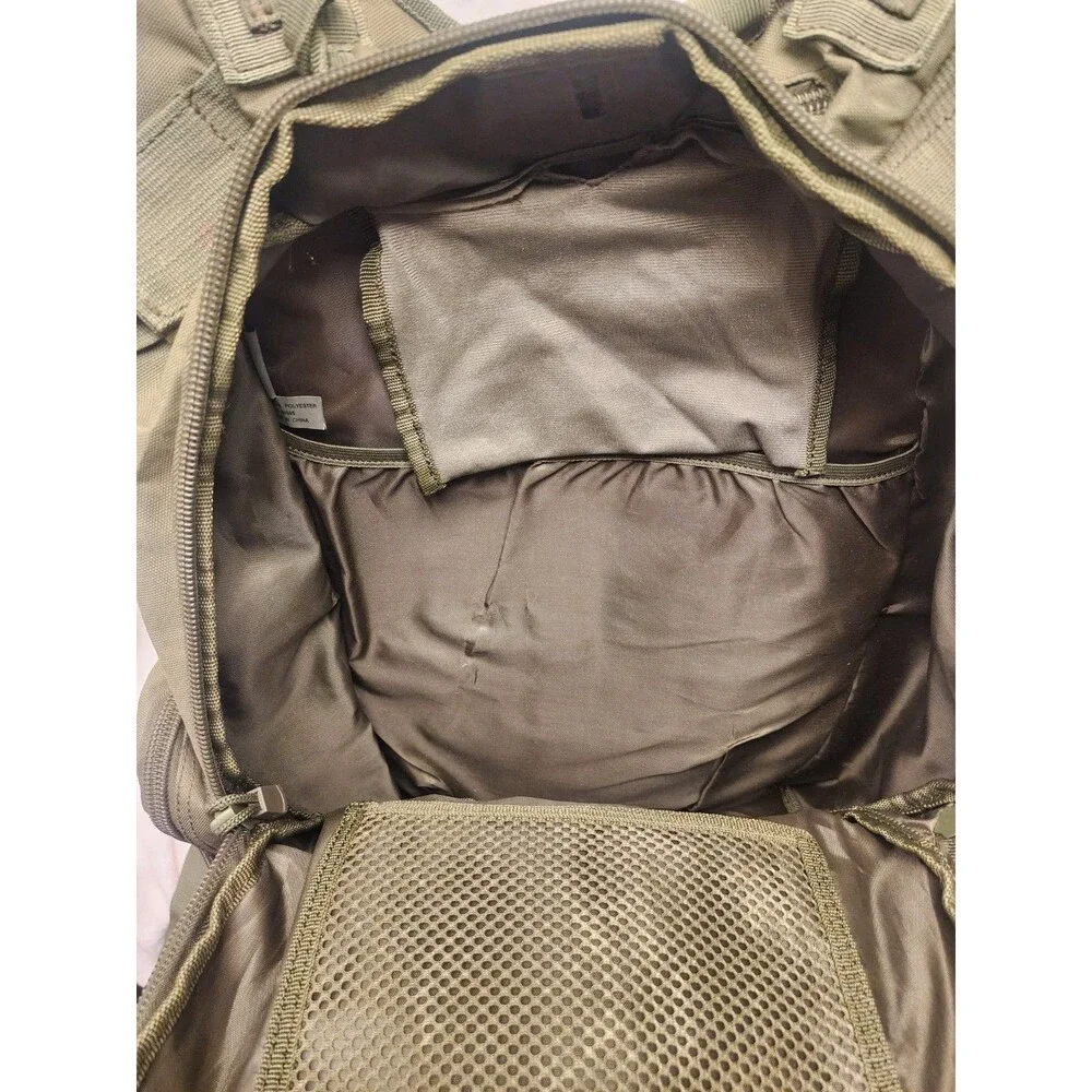 Fox Tactical Green Canvas Backpack Advanced 3-Day Combat Pack 13x23 Inch